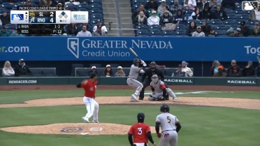 Joe Ross In play, out(s) to Nelson Rada