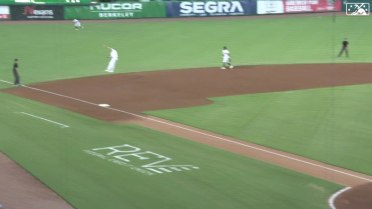 Rays prospect Brayden Taylor makes a leaping grab