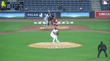 Jacob Webb In play, run(s) to George Valera