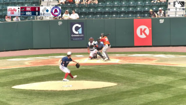 Parks Harber homers (10) on a line drive to right field. Bo Davidson scores.