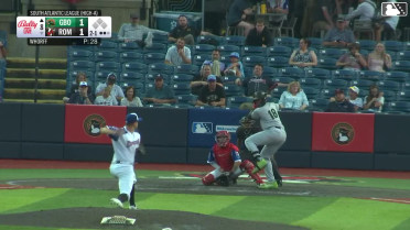 Murf Gray homers (11) on a fly ball to left center field.