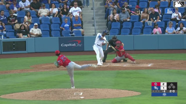 Oswaldo Osorio homers (13) on a fly ball to right center field.