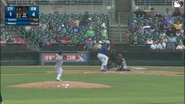 Ethan Hearn homers (2) on a fly ball to right field.