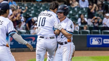 Wild Pitch Walk Off Lifts Space Cowboys Past Rainiers 3-2