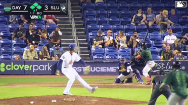 Bernard Moon singles on a ground ball to shortstop Elian Peña. Jalen Hairston scores. Arnaldo Lantigua scores. Ichiro Cano to 3rd. Throwing error by shortstop Elian Peña.