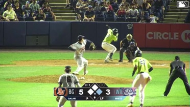 Andres Galan In play, run(s) to T.J. White