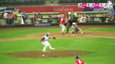 Hunter Fitz-Gerald homers (20) on a fly ball to left center field. Charlie Pagliarini scores.