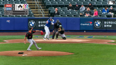 Ryan Clifford's sixth homer of the year