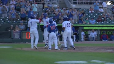 James Triantos drills his second homer of the year