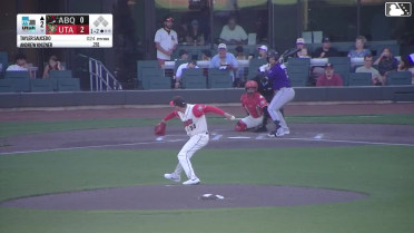 Andrew Knizner homers (8) on a fly ball to left center field.