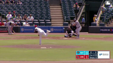 Lyon Richardson's third strikeout