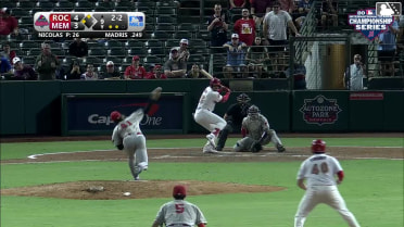 Bligh Madris strikes out swinging.