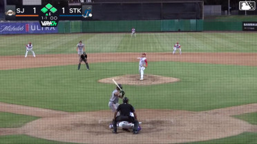 Lorenzo Meola reaches on a fielder's choice, fielded by third baseman Daniel Bucciero. Rod Barajas Jr. scores. Hayden Jatczak to 3rd. Dario Reynoso to 2nd.