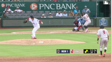 Agustín Ramírez homers (7) on a fly ball to left center field. Kemp Alderman scores. Connor Norby scores.