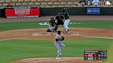 Michael Martinez homers (6) on a fly ball to left center field. Tanner Smith scores.