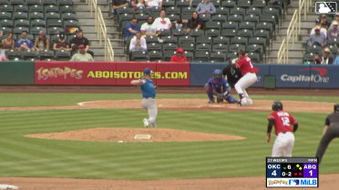 Jordan Weems In play, run(s) to Andrew Knizner