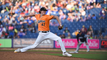 May 16: German outduels Peterson, Baysox beat RubberDucks, 3-0