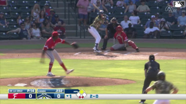 Marlon De La Cruz In play, run(s) to JC Vanek