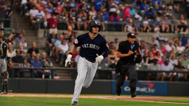 Rodriguez' Grand Slam Lifts Patriots Over Yard Goats In Series Opener