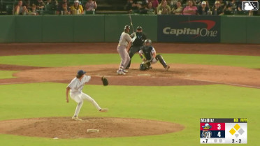 Manuel Pena doubles (7) on a line drive to right fielder Braedon Karpathios. Druw Jones scores. Cristofer Torin scores.