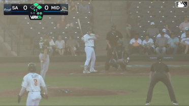 Jared Dickey homers (1) on a fly ball to center field. Clark Elliott scores. Cole Conn scores.