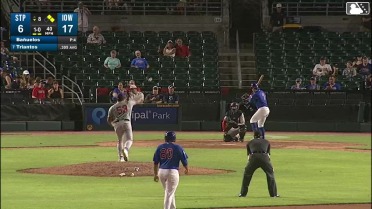 David Bañuelos In play, run(s) to James Triantos