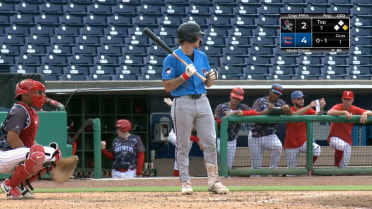 Gage Miller's first professional hit