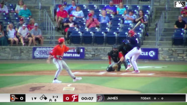 Coy James strikes out swinging, catcher Andrew Tess. Luke Dickerson out at 1st. Coy James out on batter interference.