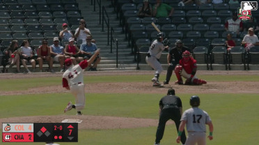 Carson Taylor homers (5) on a fly ball to left center field. Owen Carey scores.