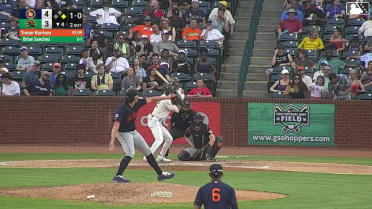 Trevor Harrison In play, run(s) to Brian Sanchez