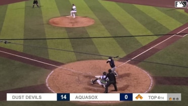 Ryan Nicholson walks. Anthony Scull scores. Capri Ortiz to 3rd. Jake Munroe to 2nd.