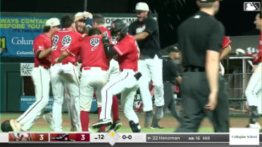 Turner Hill delivers a walk-off RBI double 