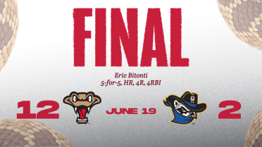 Bitonti Blasts Bandits with Five-Hit, Four-RBI Night