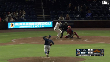 Gavin Lux grounds into a double play, second baseman Liover Peguero to shortstop Sergio Alcántara to first baseman Felix Reyes. Victor Mesa Jr. out at 2nd. Gavin Lux out at 1st.