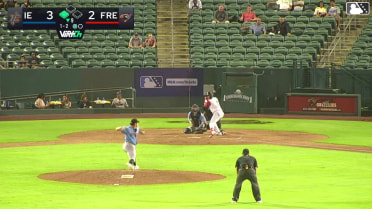 Jesus Freitez reaches on a fielder's choice, fielded by shortstop Dustin Crenshaw. Wilder Dalis scores.