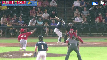 Sam Kulasingam doubles (18) on a sharp line drive to right fielder Won-Bin Cho. Canyon Brown scores. Carson Roccaforte scores.