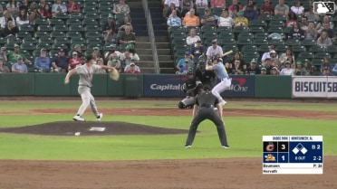 Mac Horvath grounds into a double play, shortstop Lizandro Espinoza to second baseman Cal Conley to first baseman David McCabe. Kenny Piper scores. Gregory Barrios out at 2nd. Mac Horvath out at 1st.