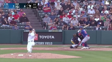 Kyler Fedko homers (5) on a fly ball to left field. Eric Wagaman scores.