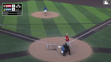 Peyton Williams homers (8) on a line drive to right field.