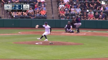 Corey Julks homers (14) on a fly ball to center field.