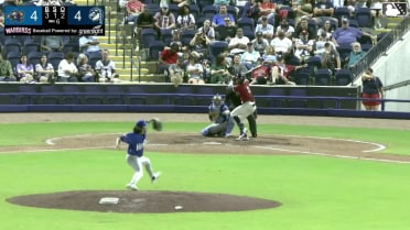 Tyler Rodriguez homers (1) on a fly ball to left center field. Pedro Ibarguen scores.