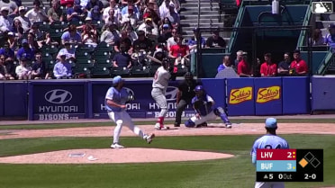 Devereaux Harrison In play, out(s) to Caleb Ricketts