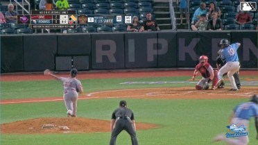 Noah Dean's seventh strikeout