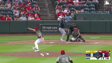 Spencer Nivens homers (7) on a fly ball to left center field.