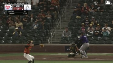 Andrew Knizner homers (3) on a fly ball to left field.