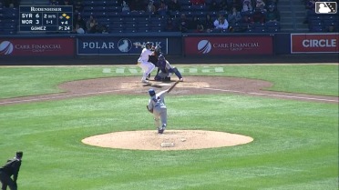 Ofreidy Gómez In play, run(s) to Braiden Ward