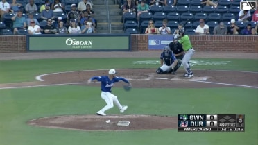 Brewer Hicklen called out on strikes.