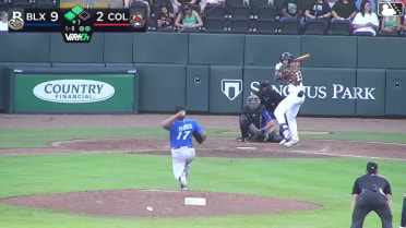 Tristin English singles on a ground ball to left fielder Mark Coley II. Luke Waddell scores. David McCabe to 3rd.