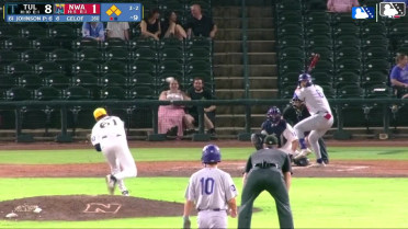 Jake Gelof hits a ground-rule double (23) on a fly ball to left-center field. Jose Izarra scores. Taylor Young scores. Josue De Paula to 3rd.