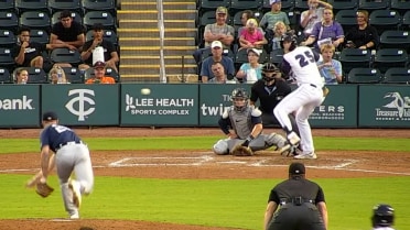 Brandon Winokur's first three-homer game